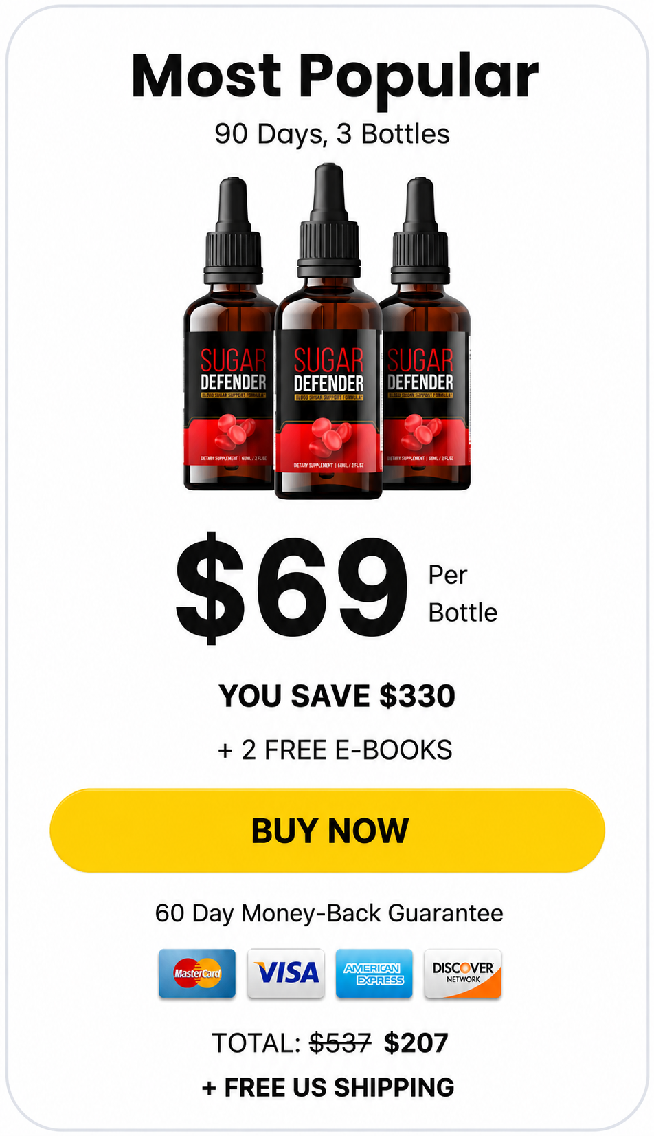 sugarcalm buy now 3 bottles
